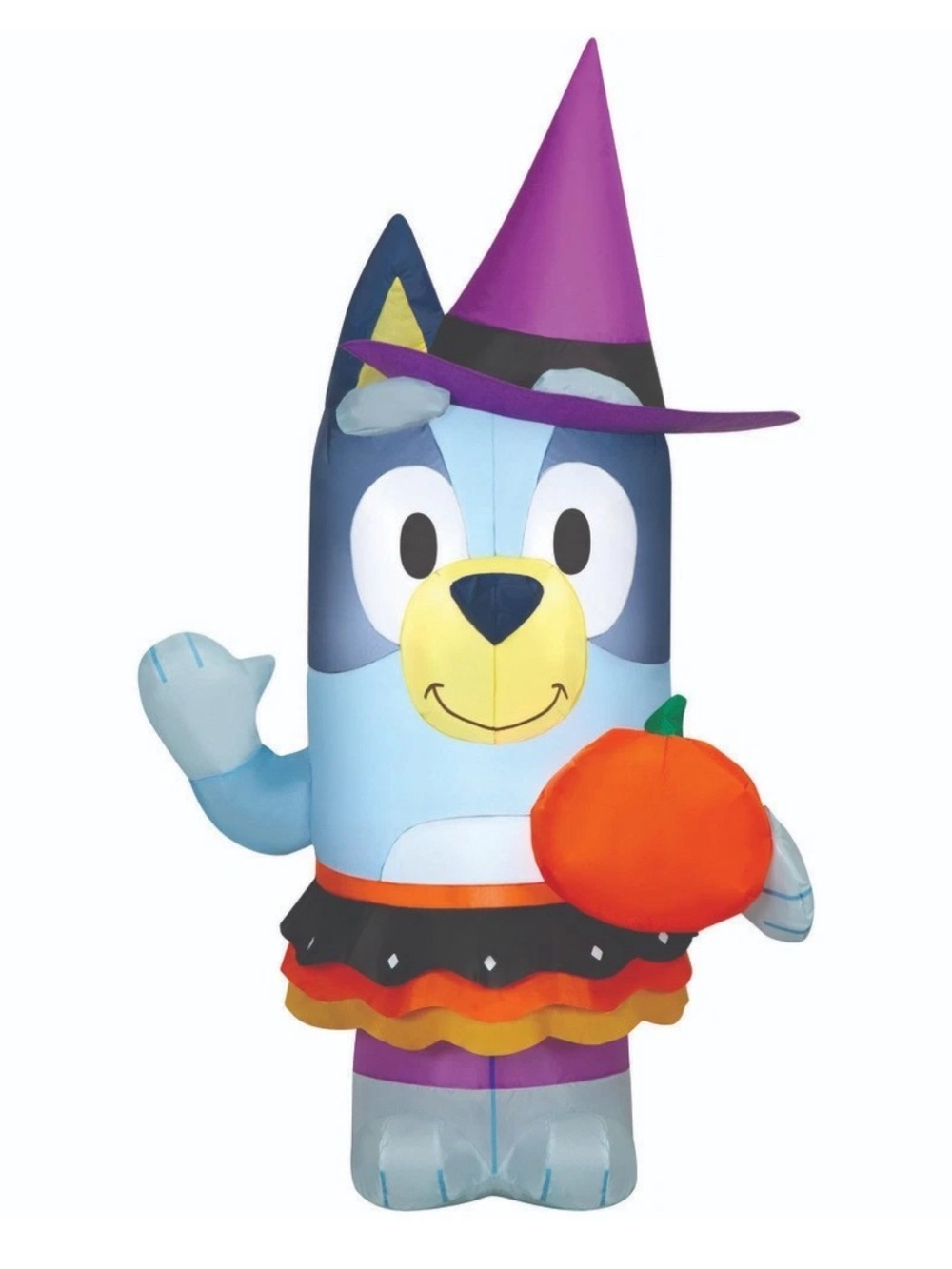 Gemmy Bluey Halloween Inflatable with Pumpkin 4 ft 2025 Brand New Indoor/Outdoor